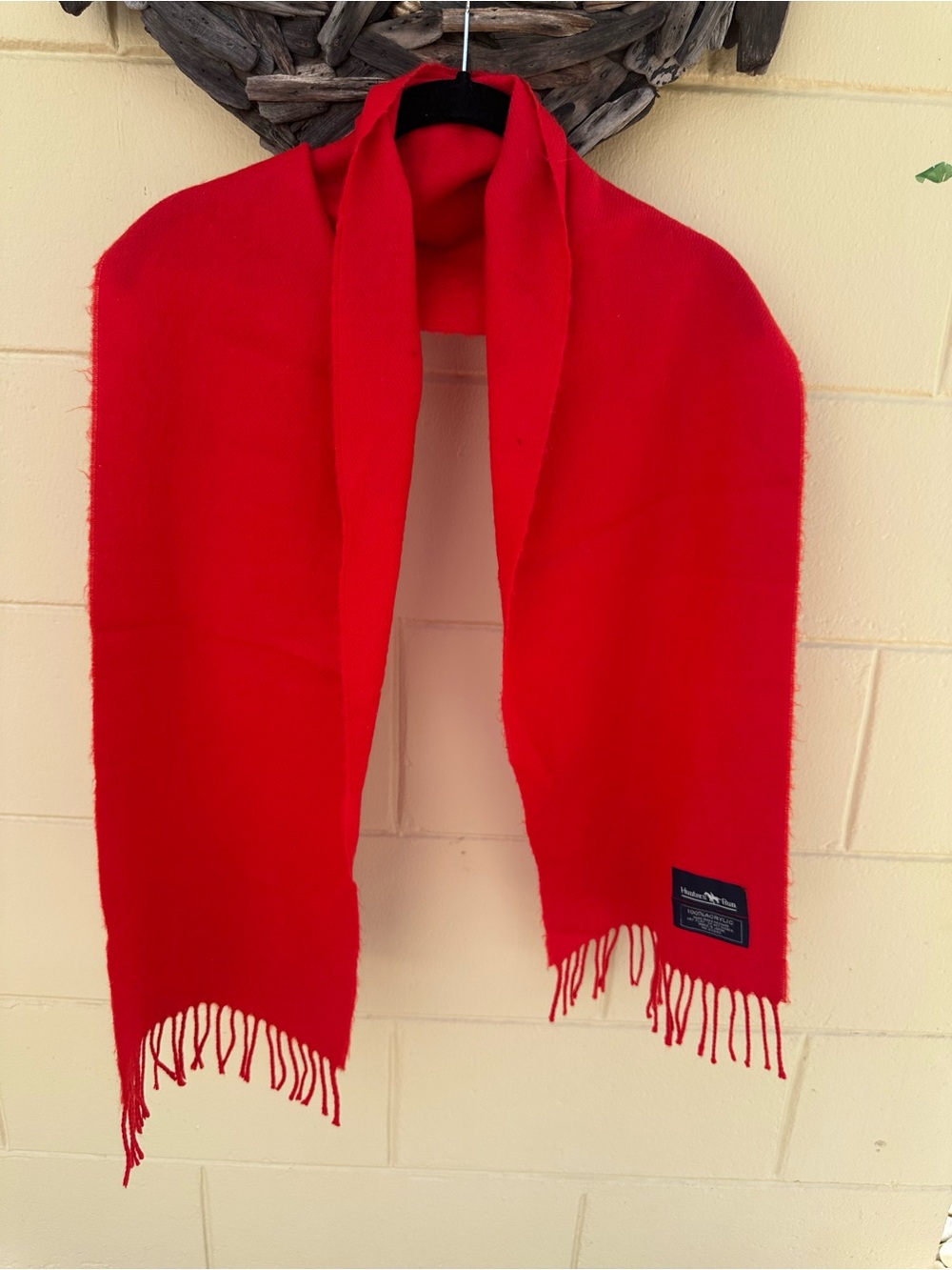 Classic Red Scarf made in Japan